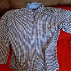 A long sleeve dress shirt